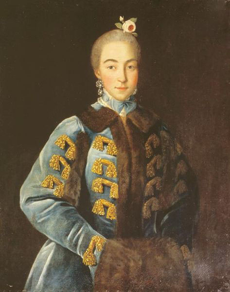 Portrait of Anna Petrovna Sheremeteva